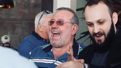 Gui Parras em evento familiar.